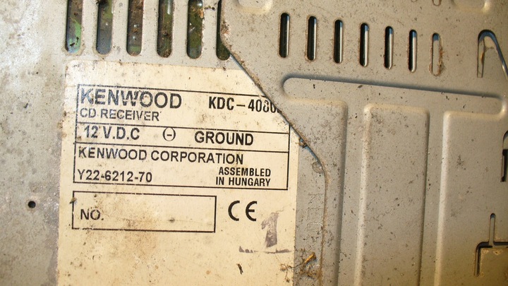 фото №3, Радіо cd kenwood kdc-4080r