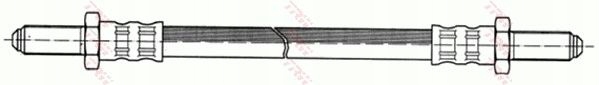 фото №1, Trw шланг тормозной phc197