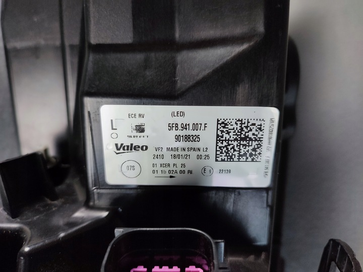 фото №6, Seat leon iv 4 полный led лампа левая eu 5fb941007b