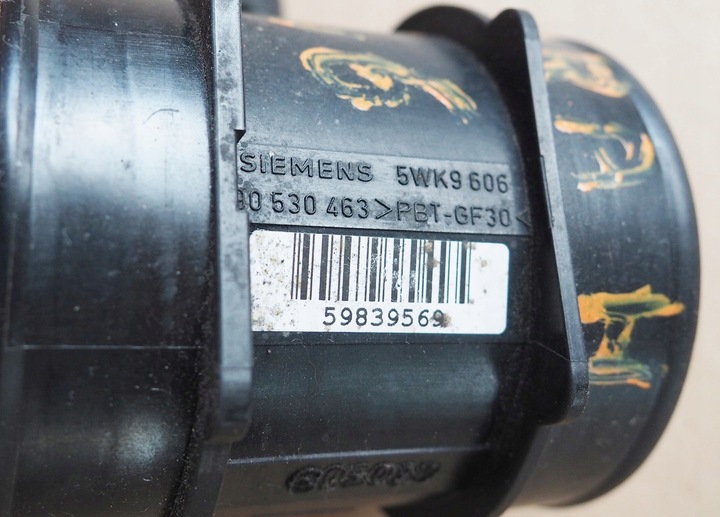 фото №6, Opel astra h 1,6 витратомір 5wk9606 90530463 siemens