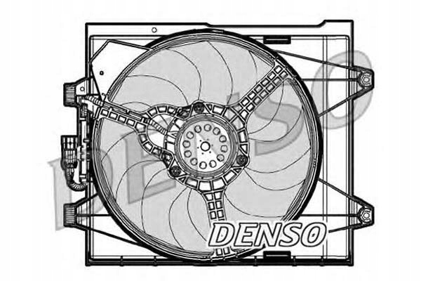 фото №2, Вентилятор радиатор з корпус fiat 500 1.2/1.3d