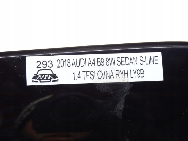фото №10, Основа + кришка захист заливання пального audi a4 b9 8w ly9b sedan 8w0809906