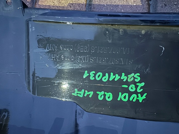 фото №10, Audi q2 рестайлінг 20- спойлер накладка дифузор бампер зад задній