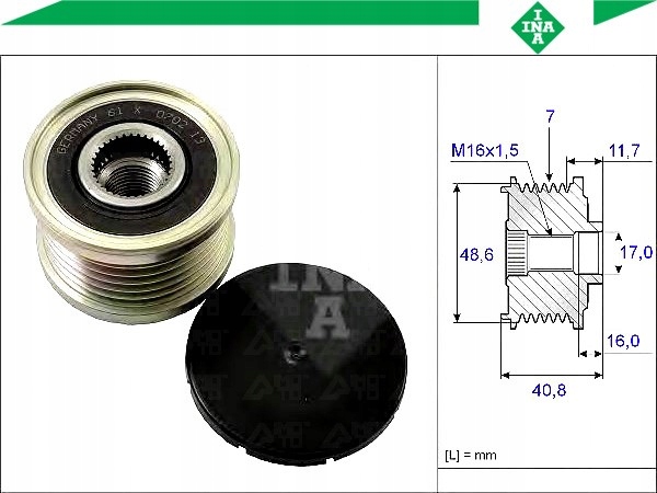 фото №2, Зчеплення генератор dacia duster 1.2 tce 125