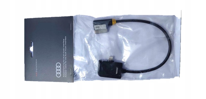 фото №1, Шланг адаптер ami iphone audi lightning новый oem 4f0051510al