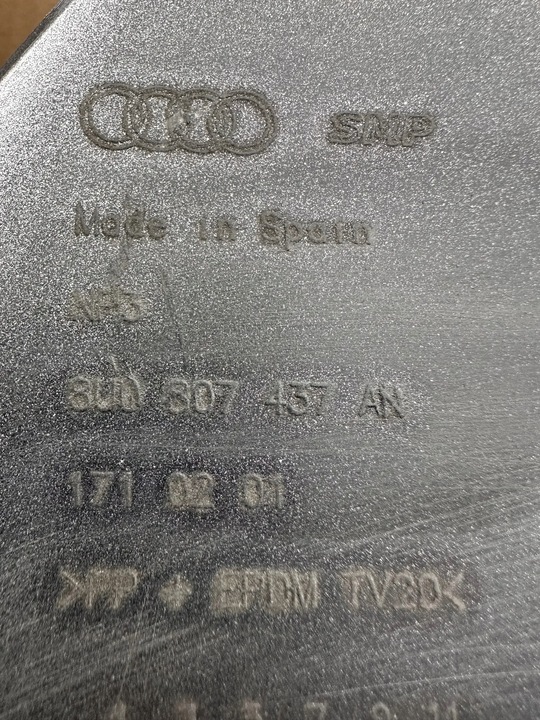 фото №9, Бампер audi rs q3 q3rs рестайлінг 2015-2018 оригінал гарний стан