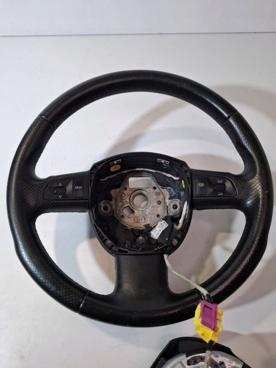 фото №8, 162.audi a6 c6 руль мультифункция кожа подушка подушка 4f0419091h