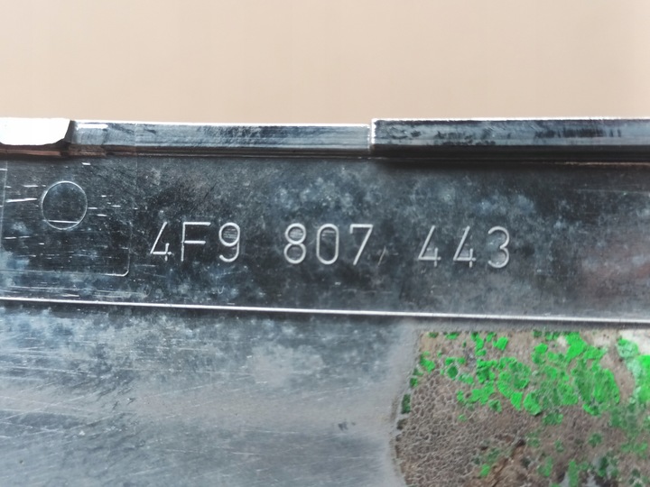 фото №10, Планка na бампер задній audi a6 c6 універсал зад хром