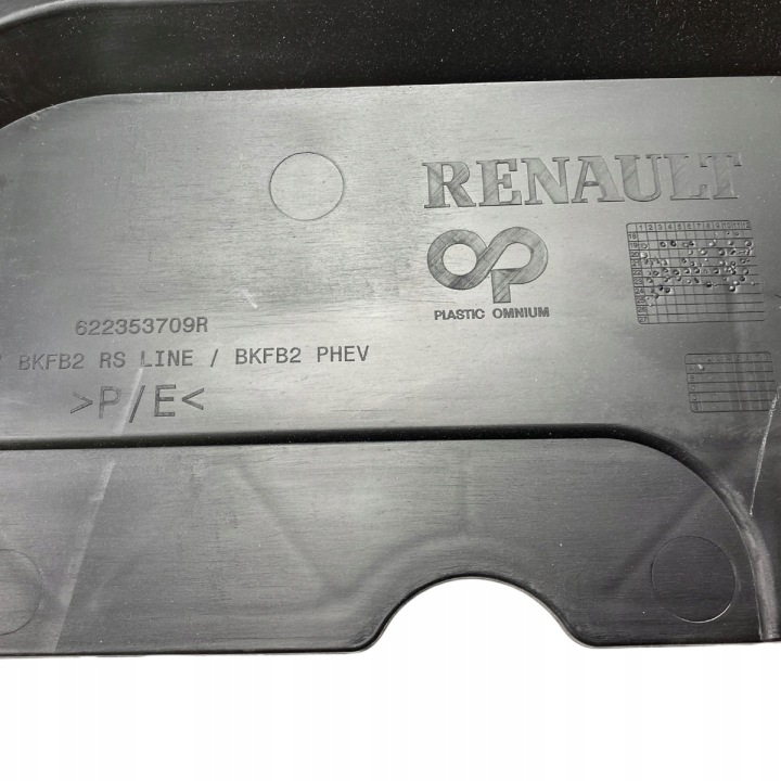 фото №12, Нова oem номер захист плита pod бампер передній renault megane iv рестайлінг 622353709r