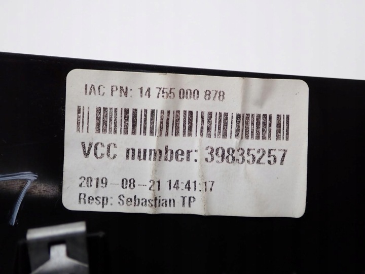 фото №7, Пластик защита стойка левое зад 31377674 универсал volvo v90 ii 19r