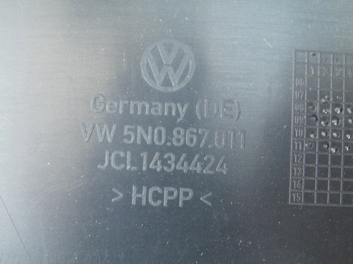 фото №10, Боковина обивка дверь vw tiguan 5n левая передняя