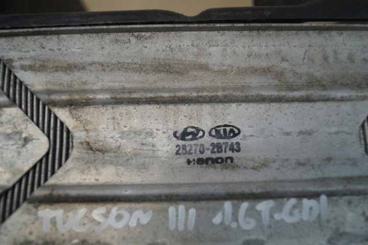 фото №9, Радіаторів інтеркулер hyundai tucson ii iii 1.6t-gdi 15-20r 28270-2b743