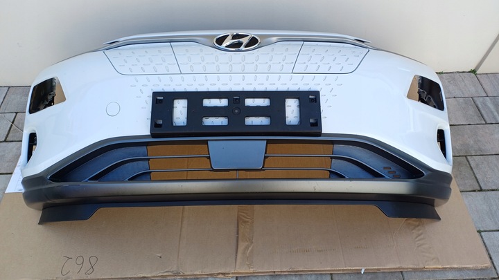 фото №7, Бампер перед переднє hyundai kona ev електричний 17-23 колір p6w
