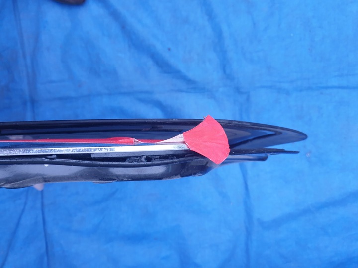 фото №7, Mercedes vito v-klasa w447 447 крышка задняя стекло планка хромированная