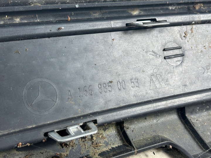 фото №10, Спойлер бампера зад mercedes ml 166 amg