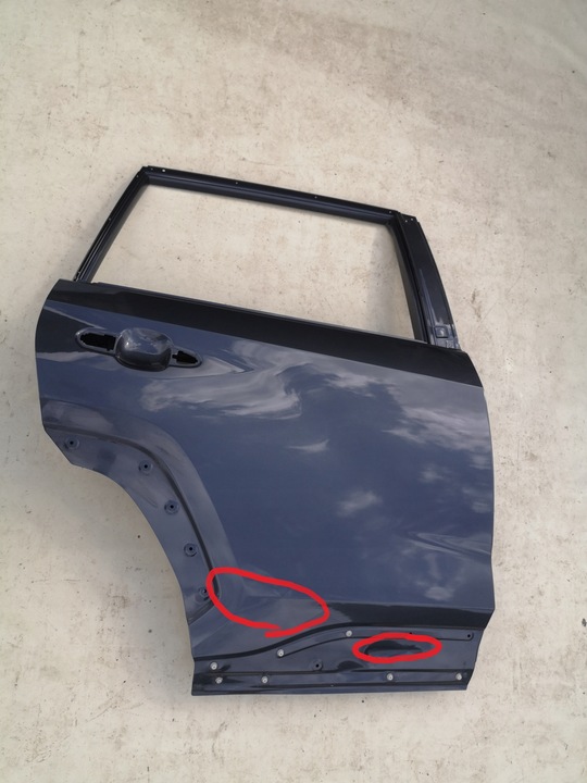 фото №4, Дверь правые зад задние toyota rav4 v 5