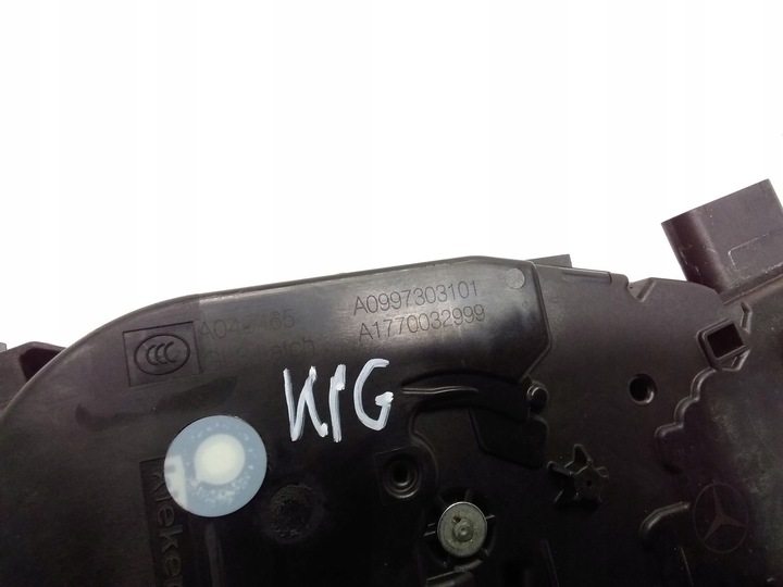 фото №7, Mercedes-benz a w177 2018 ліва сторона замок двері задніх