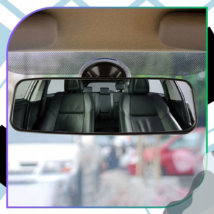 фото №9, Дзеркало заднього виду автомобільні внутрішні універсальні na присоска середні