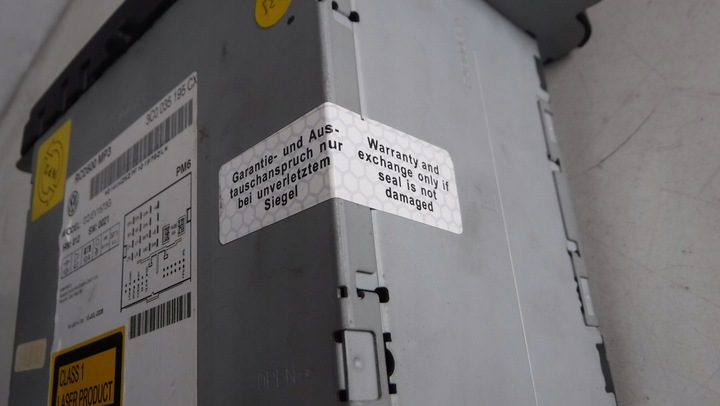 фото №8, Радио rcd500 mp3 golf vw caddy touran eos