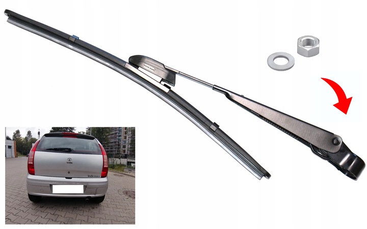 фото №1, Нове важіль + двірник зад tata indica 2005r-