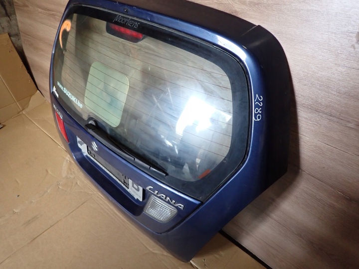 фото №11, Suzuki liana 04-07 крышка багажника стекло z2v