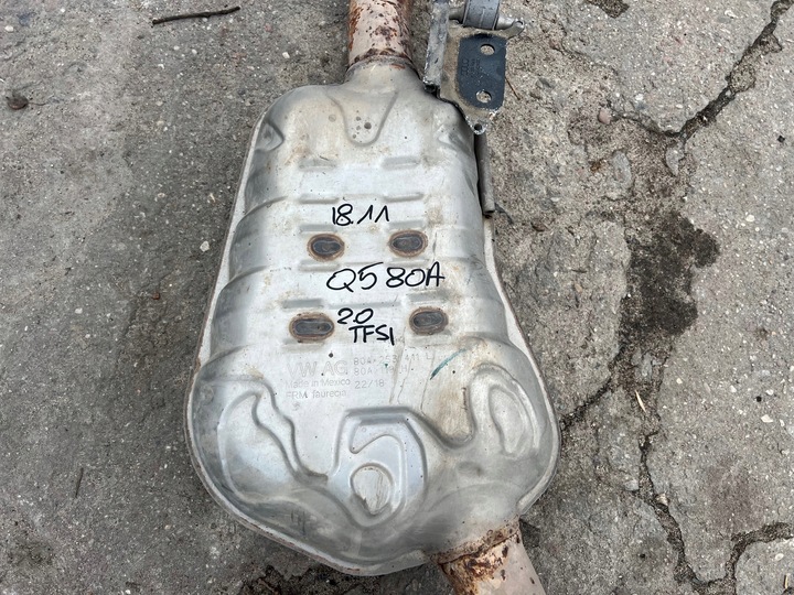 фото №11, Audi q5 80a 2.0 tfsi вихлоп глушник кінцевий 80a253411l