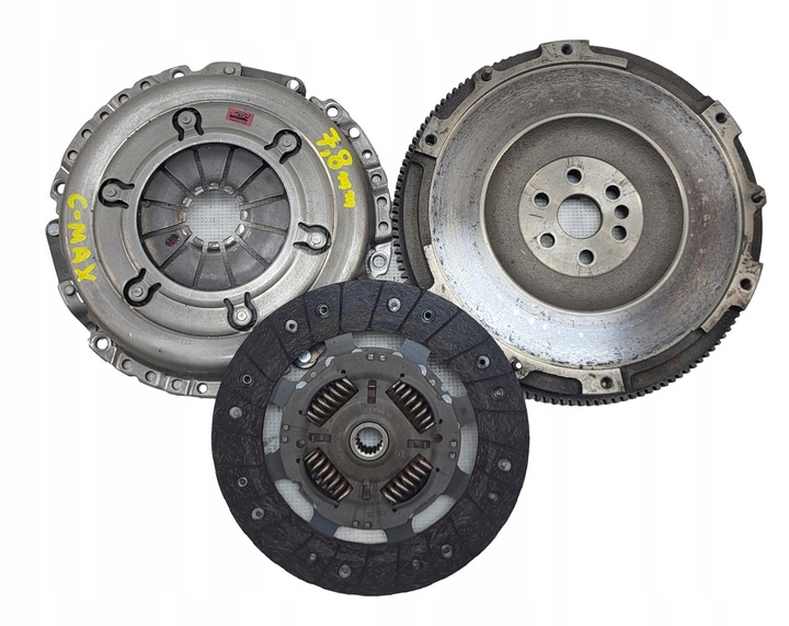 фото №3, Ford c-max mk2 fokus mk3 1.6 зчеплення диск 7.8mm притиск колесо av616375ab