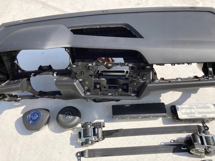 фото №7, Vw touran 5t 5ta панель капот консоль подушки pas