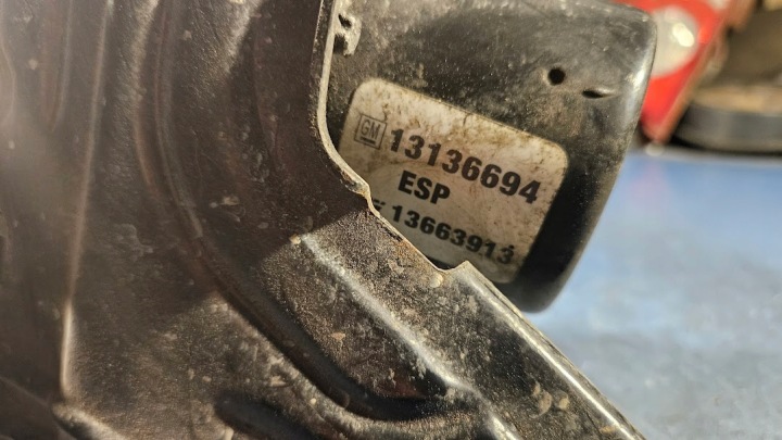 фото №6, Abs головний гальмівний циліндр opel vectra c 1.9cdti 13136694 13136694 13663913