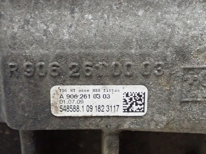 фото №12, Коробка передач 9062604300 mercedes w906 vw crafter i 2.5 tdi 163km 09r