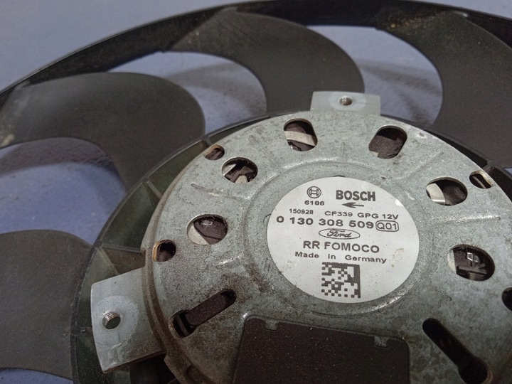 фото №5, Ford focus mk3 1.6 вентилятор вентилятор радиатор 0130308509