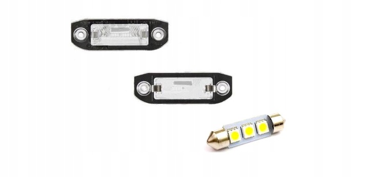 фото №1, Освітлення номерного знака volvo xc70 xc90 led