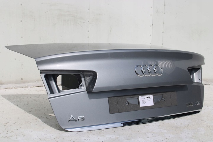 фото №7, Audi a6 sedan зад бампер задний крышка багажника 4g 4g5 лампы q2q2 lx7p серый