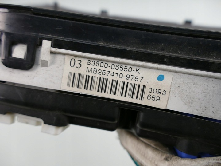 фото №8, Toyota avensis t25 1.8 vvti спідометр  прилади uk