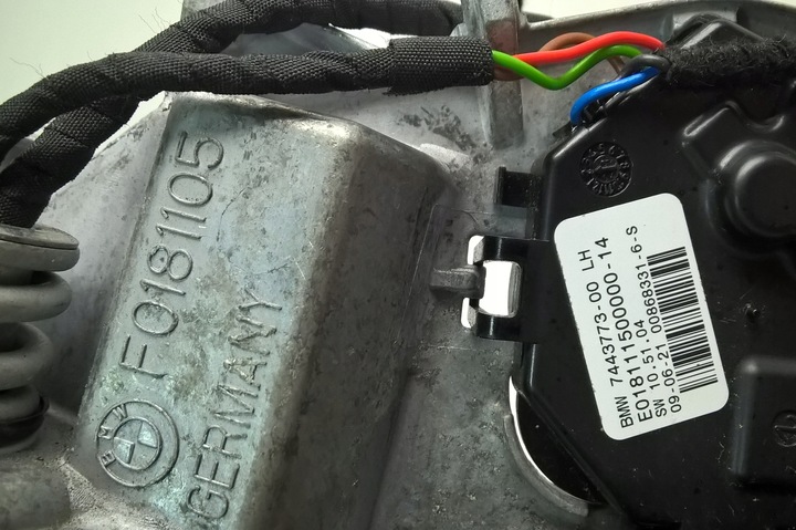 фото №14, Bmw 5 g30 g31 2017- зеркало левая каркас 9pin оригинальный номер европа