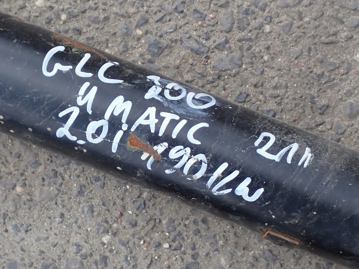 фото №9, Wał привідний оригінал a2534100902 mercedes glc i x253 2.0 190kw 21r