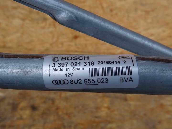 фото №11, Audi rsq3 q3 8u 11- механизм моторчик дворник перед переднее 8u2955023