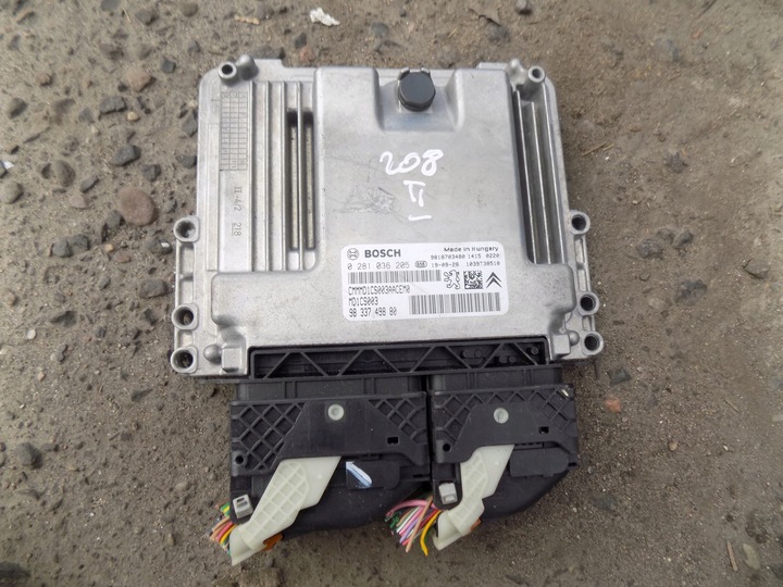 фото №1, Peugeot 208 ii блок керування комп'ютер двигуна