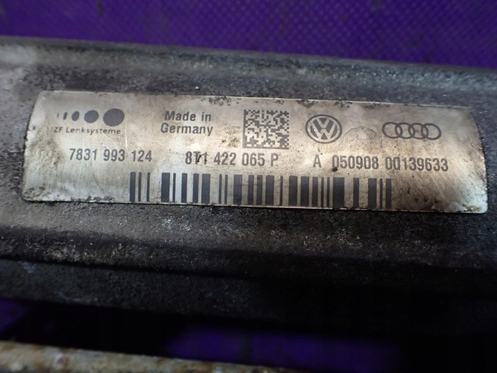 фото №9, Audi a4 b8 07- рейка рулевая 8t1422065p 7831993124 7831501264 eu