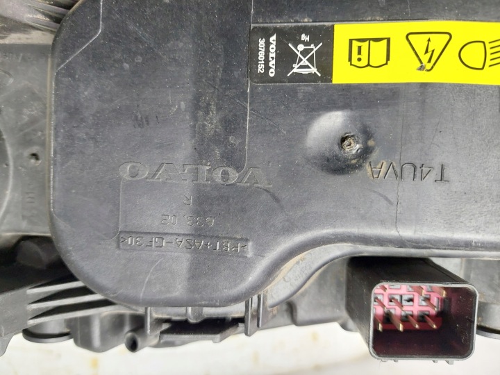 фото №9, Volvo s80 v70 ii рестайлинг ксенон поворотный фара права перед 31420014