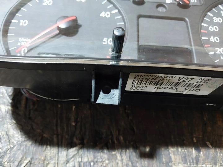 фото №13, Спідометр  манометр vw passat b5 1.9 tdi 3b0920822ax