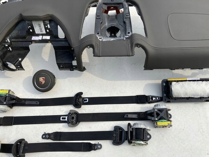 фото №6, Porsche cayene 7p защита колонки панель консоль подушки ремни