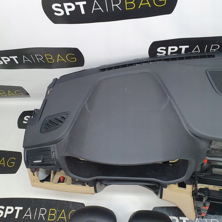 фото №7, Bmw x3 f25 x4 f26 панель консоль org подушки подушка безпеки beż dół бежева