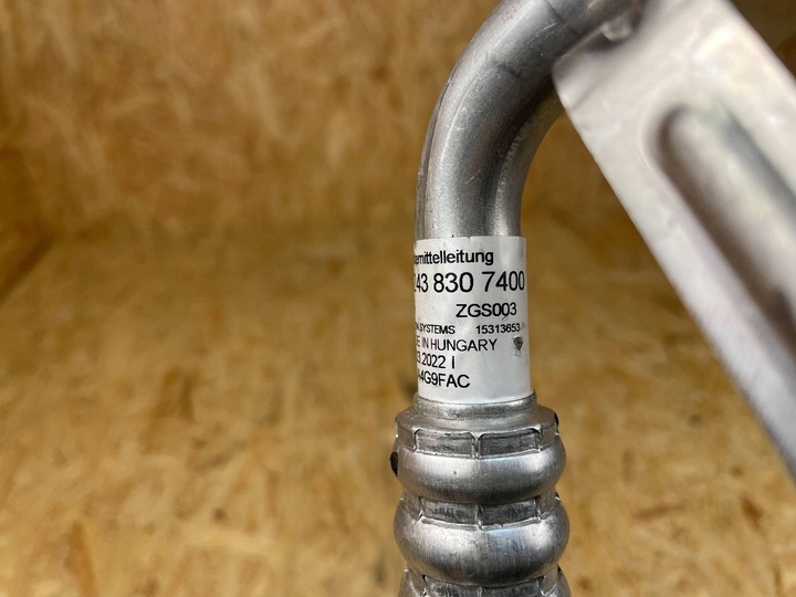 фото №13, Шланг трубка шланг кондиционера mercedes eqa eqb w243 h243 a2438307400