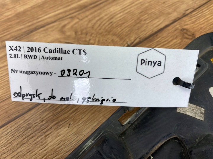 фото №9, Решётка решётка заглушка бампер переднее cadillac cts iii 2016