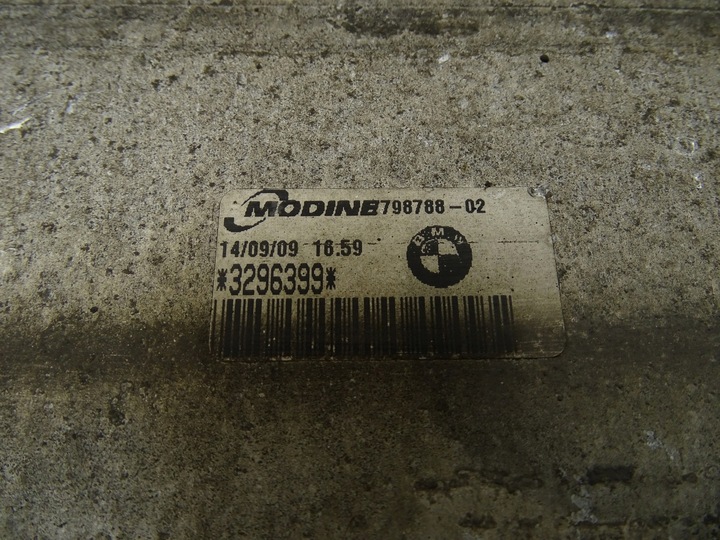 фото №7, Радиаторов интеркулер bmw e84 e87 e90 e91 2.0 d 3296399