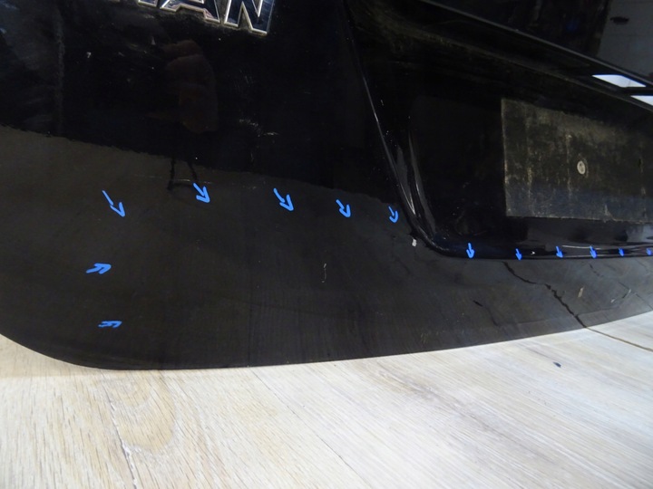 фото №10, Vw sharan 10- кришка багажника зад задня 7n0827159b llu