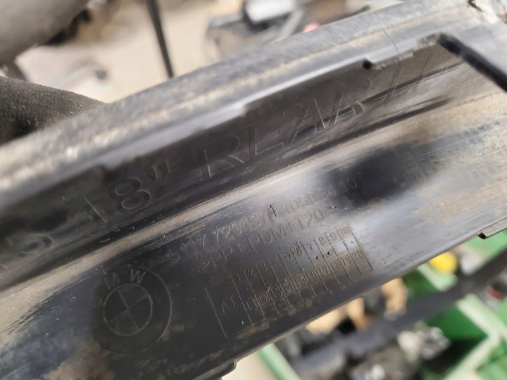 фото №5, Bmw x5 f15 2015 зад сторона ліва планка крила заднього