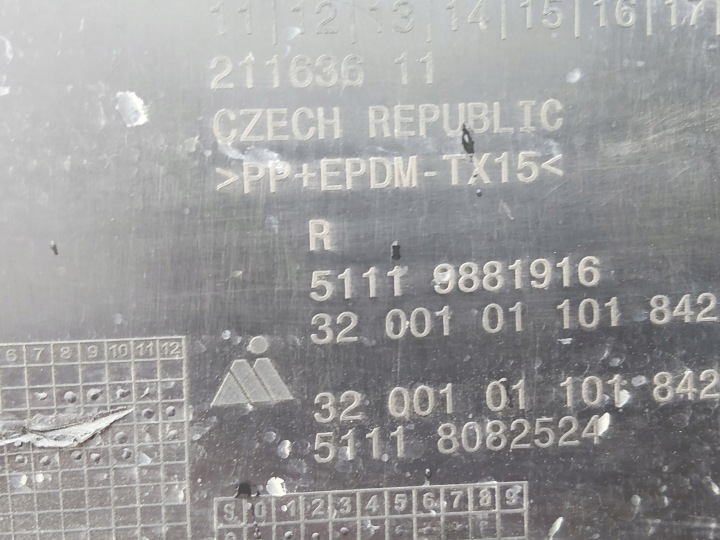 фото №7, Bmw x1 u11 кронштейн   кріплення бампера przpd передні праве 9881916