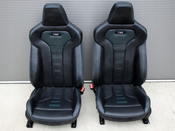 фото №12, Сидіння лівий правий диван задня шкіряний обшивки bmw m2 f87 13-21 r.